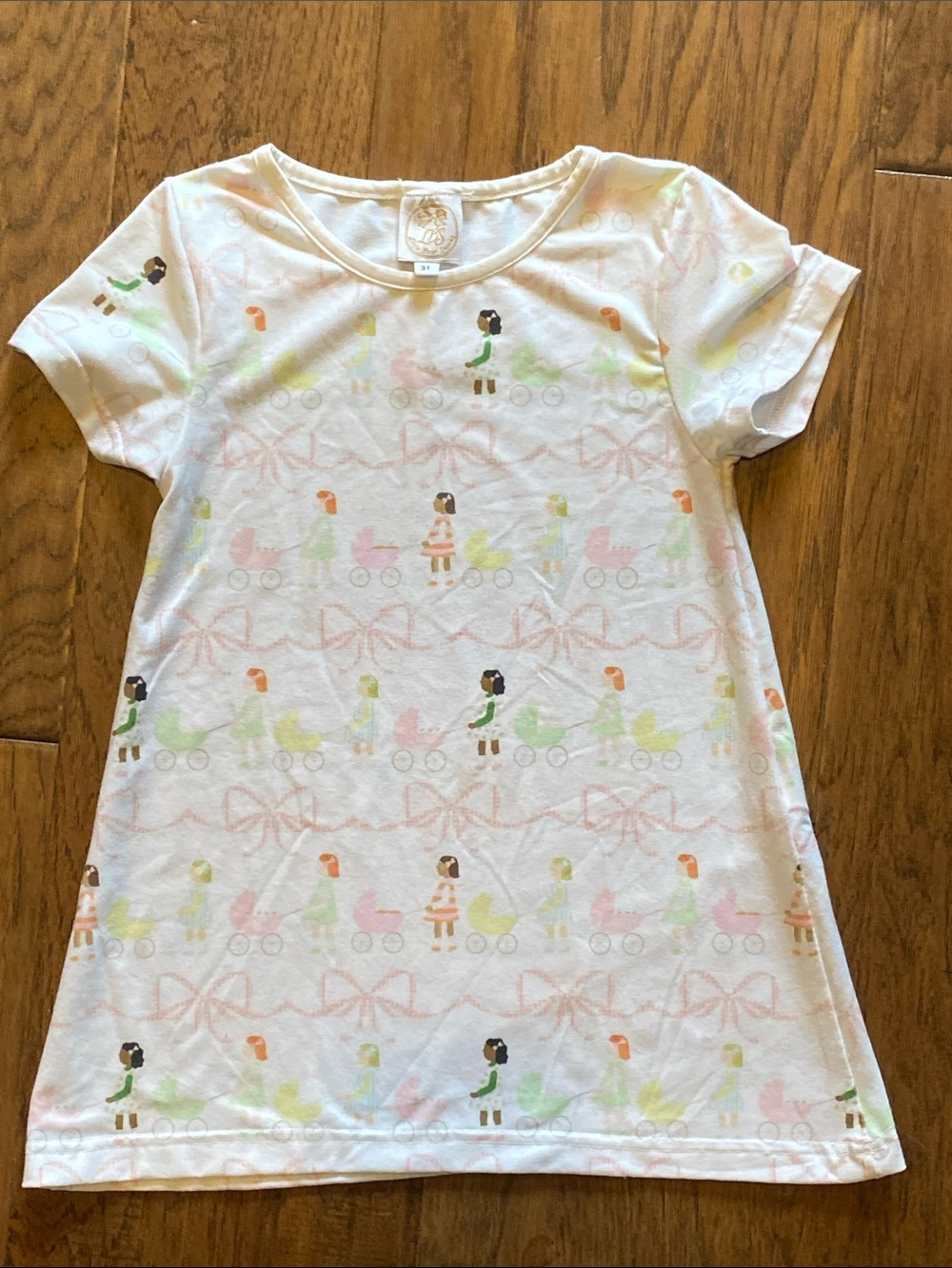 Little Bear Smocks knit play dress 3T